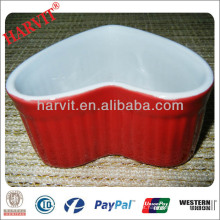 Dinnerware Atacado Horn Bowl / Cereal Bowl Bowl Bowl Bowl Bowling Tigela Salad Bowl Pasta / Soup Bowl em forma de coração